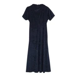 Robe Longue En Velours- 36 / 38