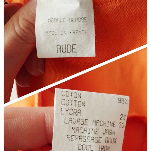 Robe Mini Orange- 36 4 Robe Mini Orange- 36 – Image 4