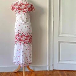 Robe Longue à Fleurs- 36 -Cachare Vetements Magasin 051cb21e dd09 4ee7 84dd 312e716ff2f7