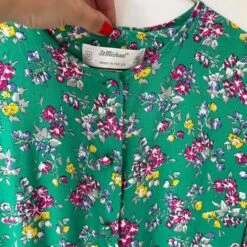 Robe à Fleurs 80's- 40 -Cachare Vetements Magasin 10ceeee0 bd49 4661 9e94 efebe00fafc1