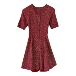 Robe Mini à Fleurs- 36