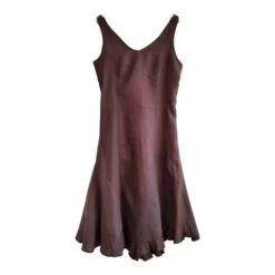 Robe En Lin Et Coton- 34 / 36