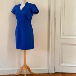 Mini Robe En Soie Et Lin- 36 -Cachare Vetements Magasin 15c61577 ccc1 471a a9dc 221ab74d5b30