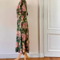 Robe Boutonnée à Fleurs- 36 -Cachare Vetements Magasin 1a498aa9 a42e 41ec 9e94 8bbcf7450402