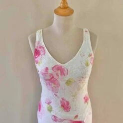 Robe Dos Nu En Lin- 34 / 36 -Cachare Vetements Magasin 2350845d 75a3 4c29 8939 210505f006c9