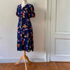 Robe à Fleurs- 38 -Cachare Vetements Magasin 31a63c8e 545c 41a4 8d02 e12ee0a54ffa