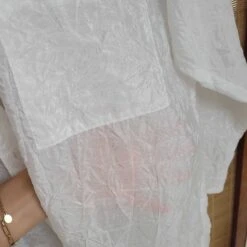 Robe Chemise Blanche- 40 / 42 -Cachare Vetements Magasin 341b6b30 2ba5 4f07 b7ae 2b11fae3b4cb