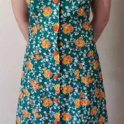 Robe Midi à Fleurs- 34 / 36 -Cachare Vetements Magasin 36d111fc 8e36 45b8 a258 8b8b2d781da8