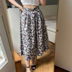 Robe Longue à Fleurs- 38 -Cachare Vetements Magasin 37226259 1f4e 4161 af5a 0a6940c5b7ad