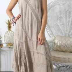 Robe Brodée 90's- 40 / 42 -Cachare Vetements Magasin 377c8227 1407 4522 9188 91f27a9d47c3