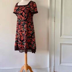 Robe Mini Cerises Et Pois- 36 -Cachare Vetements Magasin 39e88785 1be8 4c16 bf50 017a64e9191b