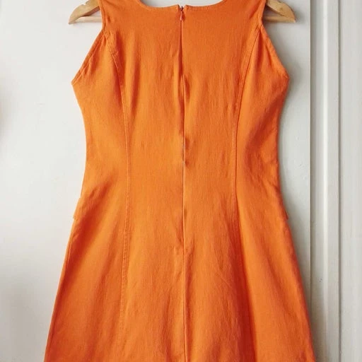 Robe Mini Orange- 36 3 Robe Mini Orange- 36 – Image 3
