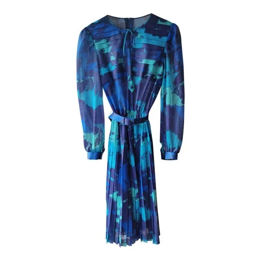 Robe Plissée 70's- 40 1 Robe Plissée 70's- 40