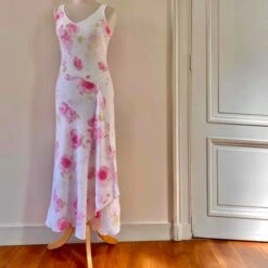 Robe Dos Nu En Lin- 34 / 36 -Cachare Vetements Magasin 45976515 1ab5 426f 865a aa5452d42177