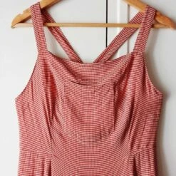 Robe Longue Vichy- 38 -Cachare Vetements Magasin 4cf09441 4056 4f39 b4d1 93794a54d91b