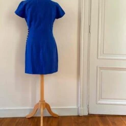Mini Robe En Soie Et Lin- 36 -Cachare Vetements Magasin 4f1a5e40 312b 446a 890c c24c6a361f6a