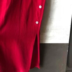 Robe Longue Rouge- 38 / 40 -Cachare Vetements Magasin 51e536d9 a600 432a 89f0 da8cd5fa60ce