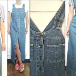 Robe Salopette En Jean- 38 -Cachare Vetements Magasin 54417ac6 c7a8 4c74 afd0 67fc08eacb71