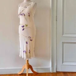 Robe Midi à Fleurs- 36 -Cachare Vetements Magasin 58b67dde 4362 4125 9216 90c62ccb0275