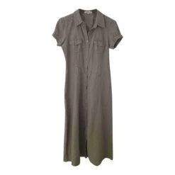 Robe Saharienne En Lin- 36 / 38