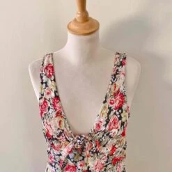 Robe Midi à Fleurs- 36 / 38 -Cachare Vetements Magasin 5e7cb5f3 c91c 45b8 b123 a8d511c104ec