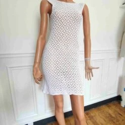 Mini-robe En Crochet- 34 / 36 -Cachare Vetements Magasin 62b7bb23 8505 419f 95cf 5e7d3c6e840b