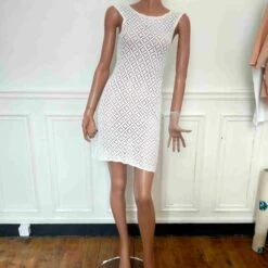 Mini-robe En Crochet- 34 / 36 -Cachare Vetements Magasin 69887e8f 0ba6 490a 9f4c 1976b7c1e47e