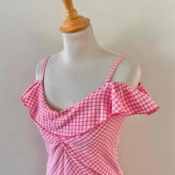 Robe Midi Vichy- 36 -Cachare Vetements Magasin 746418ab 8119 4916 ba35 bb0c586a229d