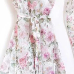 Robe Portefeuille à Fleurs- 36 / 38 -Cachare Vetements Magasin 7ce28a8c fe67 43bb 8b46 eefb576cb035