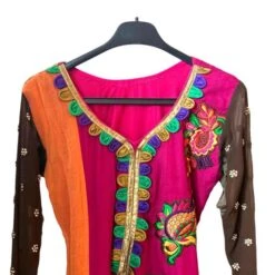 Robe Longue Patchwork- 36 / 38 -Cachare Vetements Magasin 84e3415e e2ed 4ccc 9cf9 4a59bbca2a56