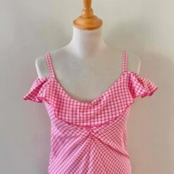 Robe Midi Vichy- 36 -Cachare Vetements Magasin 8cfcacc5 4d39 4409 b837 a5cf59acc9e2