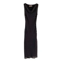 Robe Midi à Pois- 36
