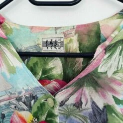 Robe Boutonnée à Fleurs- 38 / 40 -Cachare Vetements Magasin 9e527ac6 09ee 411e 8ec0 7038ec45505b