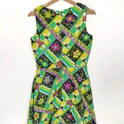 Robe 70s- 36 / 38 -Cachare Vetements Magasin Robe 70s 5