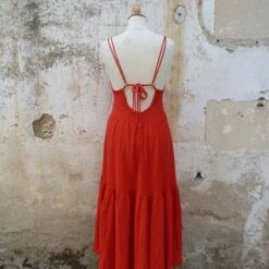 Robe Dos Nu 80s- 38 -Cachare Vetements Magasin Robe dos nu 80s 1 2