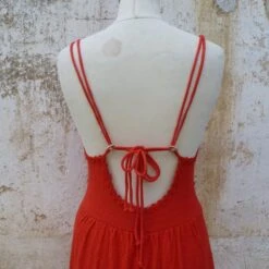 Robe Dos Nu 80s- 38 -Cachare Vetements Magasin Robe dos nu 80s 1 3