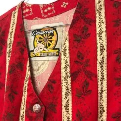 Robe En Coton Imprimé- 38 / 40 -Cachare Vetements Magasin Robe en coton imprime 4