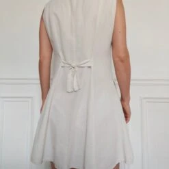 Robe En Lin- 40 -Cachare Vetements Magasin Robe en lin 37