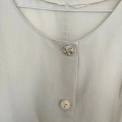 Robe En Lin- 40 -Cachare Vetements Magasin Robe en lin 38