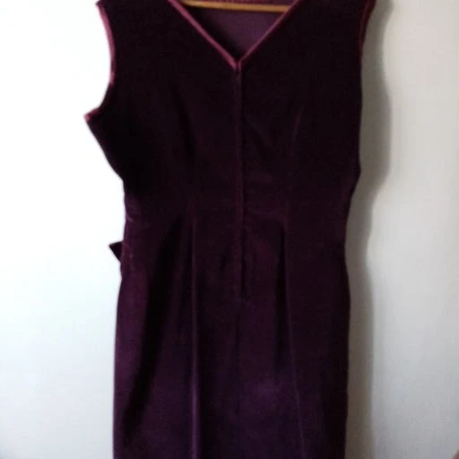 Robe En Velours- 38 / 40 4 Robe En Velours- 38 / 40 – Image 4
