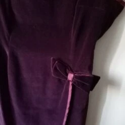 Robe En Velours- 38 / 40 9 Robe En Velours- 38 / 40 -Cachare Vetements Magasin Robe en velours 4