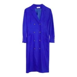 Robe Portefeuille En Laine- 40