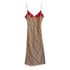 Robe Léopard Et Fleurs- 38 / 40