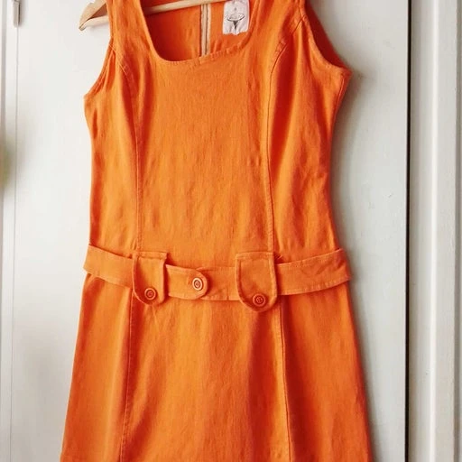 Robe Mini Orange- 36 2 Robe Mini Orange- 36 – Image 2