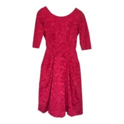 Robe à Fleurs Satinée- 36