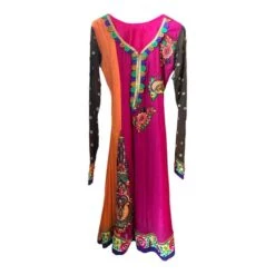 Robe Longue Patchwork- 36 / 38