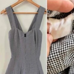 Robe Vichy Dos Nu- 36 -Cachare Vetements Magasin baff95e2 6ba1 4b5b 9bfe f43c366fe92f