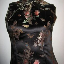 Robe Asiatique En Soie- 36 -Cachare Vetements Magasin bb9b926b d6fb 4742 aec2 ec1fb20236e9