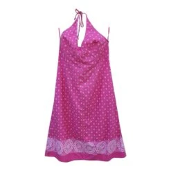 Robe Dos Nu En Coton- 42