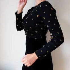 Robe 70's- 34 / 36 -Cachare Vetements Magasin bec93e6a 2273 4e25 af79 3daa7204b710